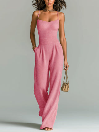 Roberta | Elegant Sleeveless Wide-Leg Jumpsuit