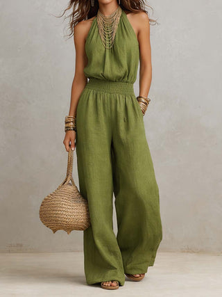 Valeria | Elegant Jumpsuit with Halter Neck
