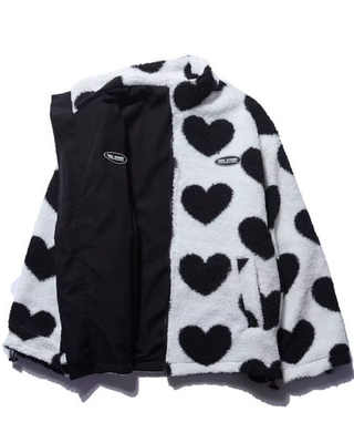 Wendi | Reversible Gilet with Hearts