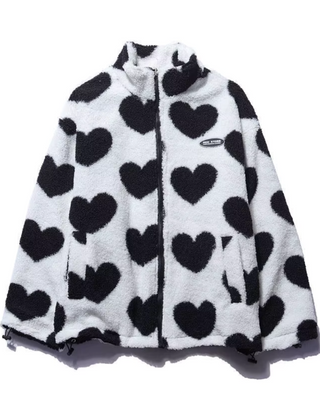 Wendi | Reversible Gilet with Hearts