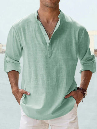 Marron™ | Coastal Air Henley Shirt