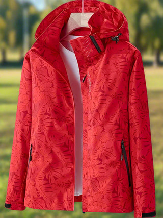 TAURIEL | LEAF PRINT WINDBREAKER