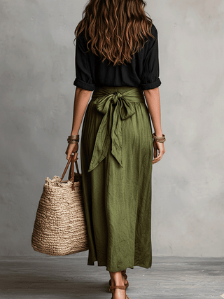 Effortless Elegance Boho Skirt Set