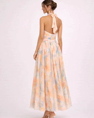 Sandy – Sunset Bloom Midi Dress