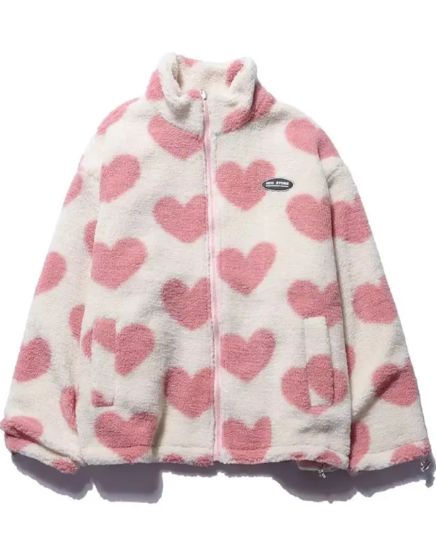 Wendi | Reversible Gilet with Hearts