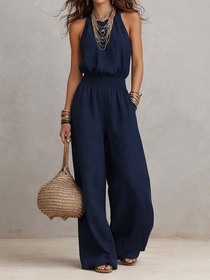 Valeria | Elegant Jumpsuit with Halter Neck