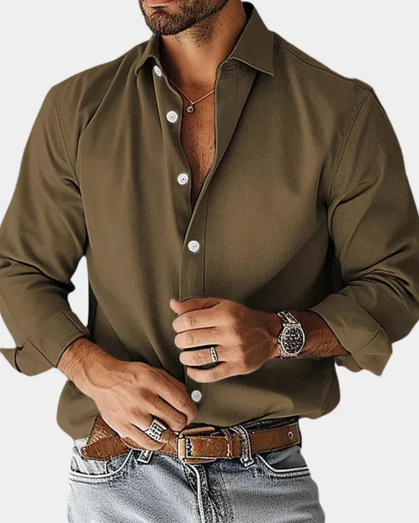 Norvell™ | Stylish Buttoned Shirt