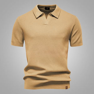 Ulrich | Breathable Patterned Polo Shirt