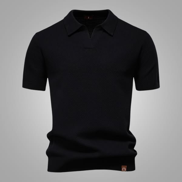 Ulrich | Breathable Patterned Polo Shirt