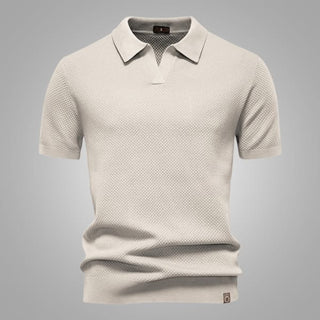 Ulrich | Breathable Patterned Polo Shirt