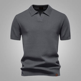 Ulrich | Breathable Patterned Polo Shirt