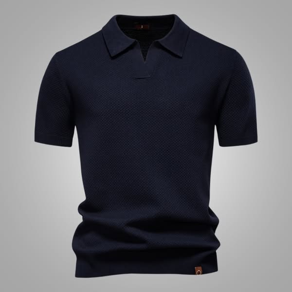 Ulrich | Breathable Patterned Polo Shirt