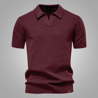 Ulrich | Breathable Patterned Polo Shirt