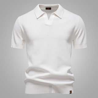 Ulrich | Breathable Patterned Polo Shirt