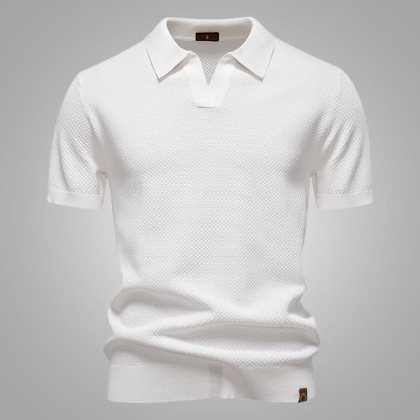 Ulrich | Breathable Patterned Polo Shirt