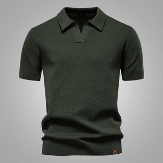 Ulrich | Breathable Patterned Polo Shirt