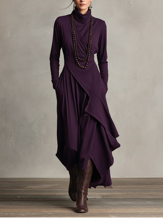 Lunori™ | Natalia Knit Maxi Dress