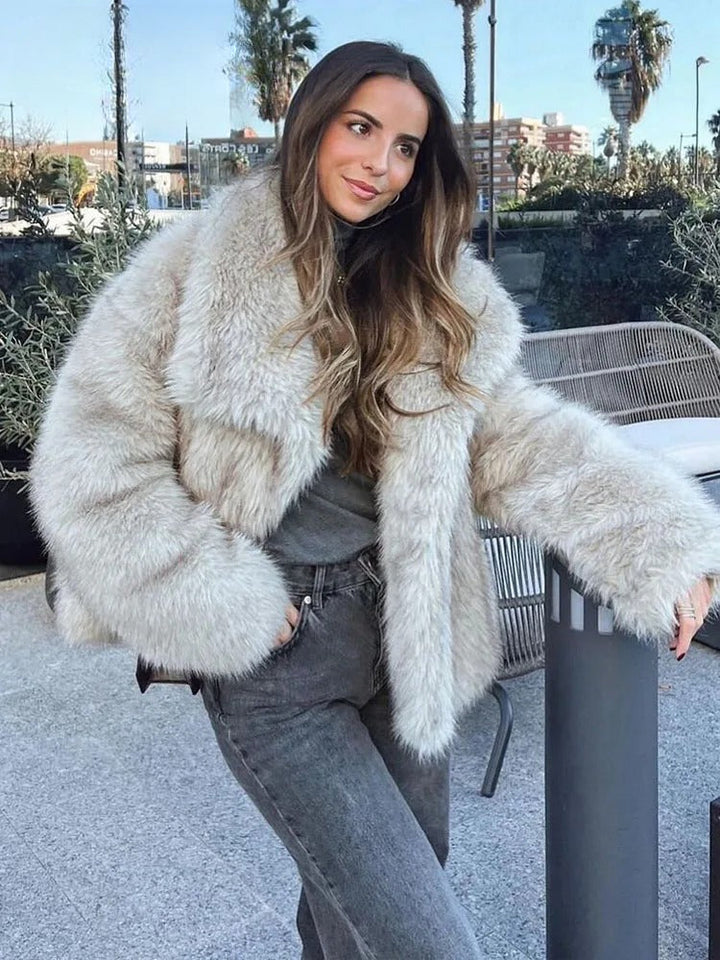 FIORINA | FAUX FUR JACKET