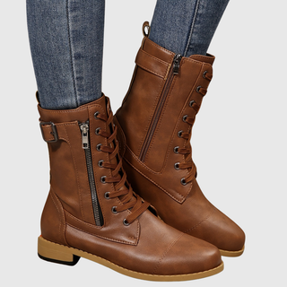 CARMINE | COMFORTABLE SIDE-ZIP BOOTS