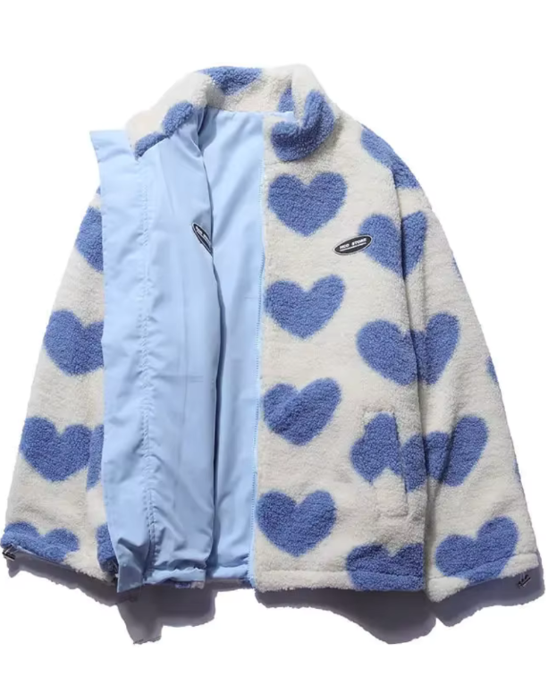 Wendi | Reversible Gilet with Hearts