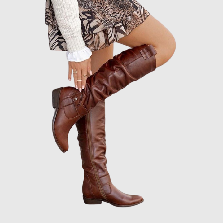 NORIEL | ELEGANT KNEE-HIGH BOOTS