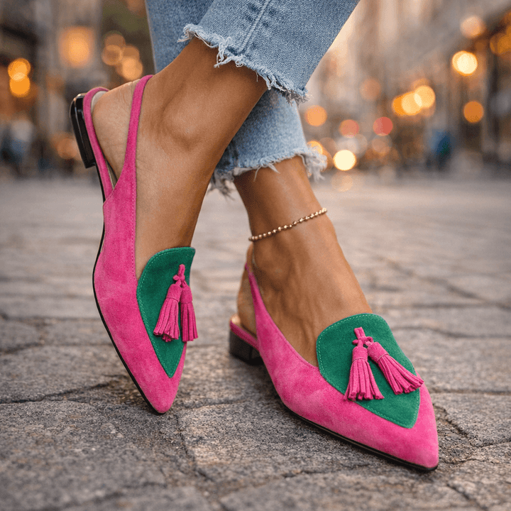 Élodie | Elegant Sandals with Tassels