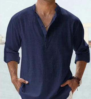 Marron™ | Coastal Air Henley Shirt