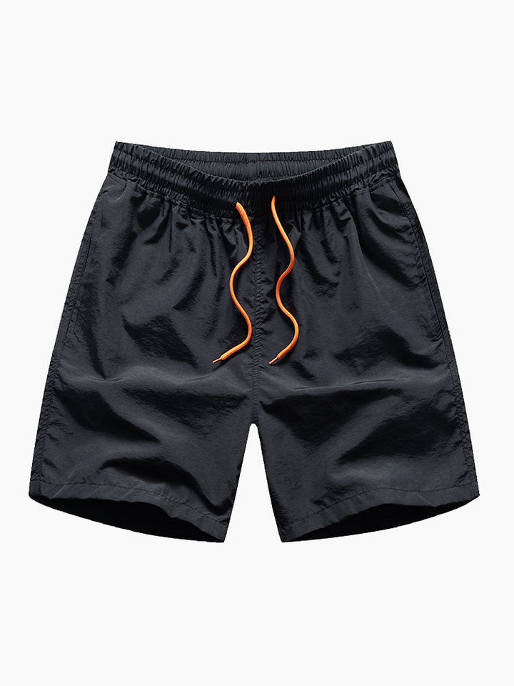 Keanu | Geometric Print Shirt & Swim Shorts