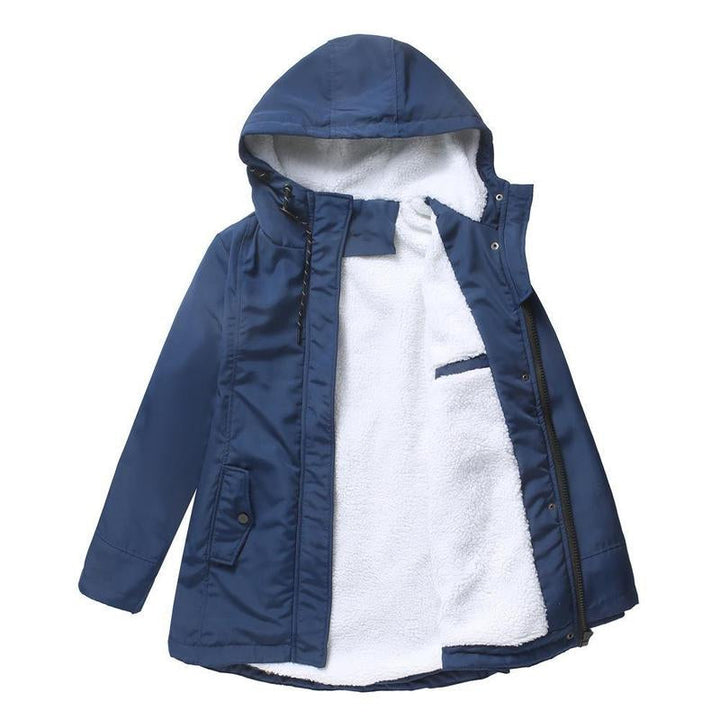 June | Heide Quilted Hooded Winter Coat
