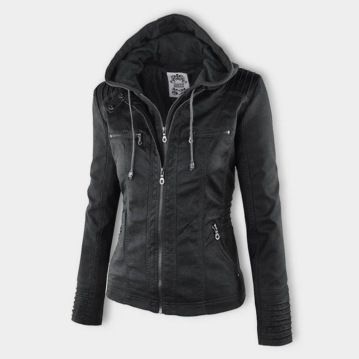 Monica | Robust and Elegant Leather Jacket