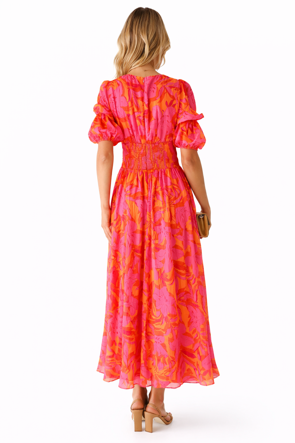Lea – Sunset Bloom Maxi Dress