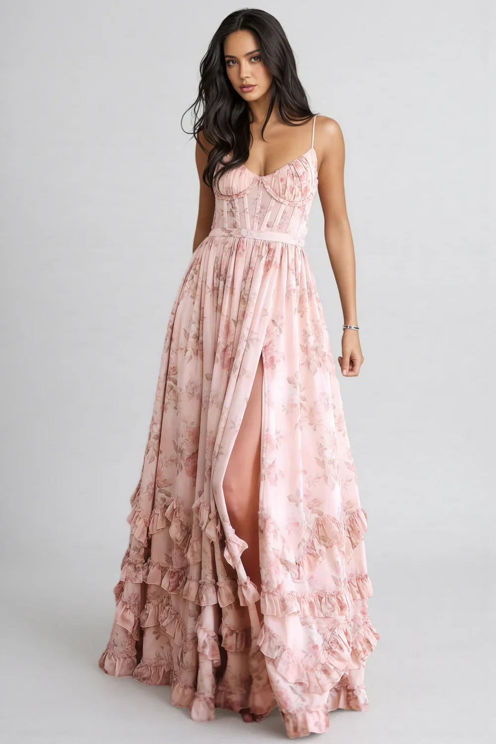 Claire | Luxury Flowing Summer Maxi Dress