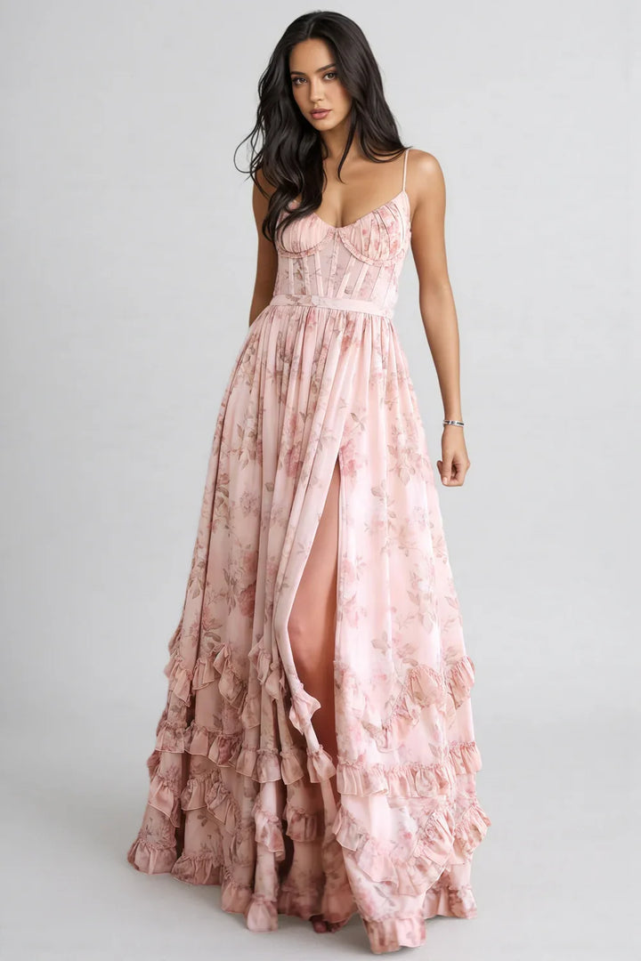 Claire | Luxury Flowing Summer Maxi Dress