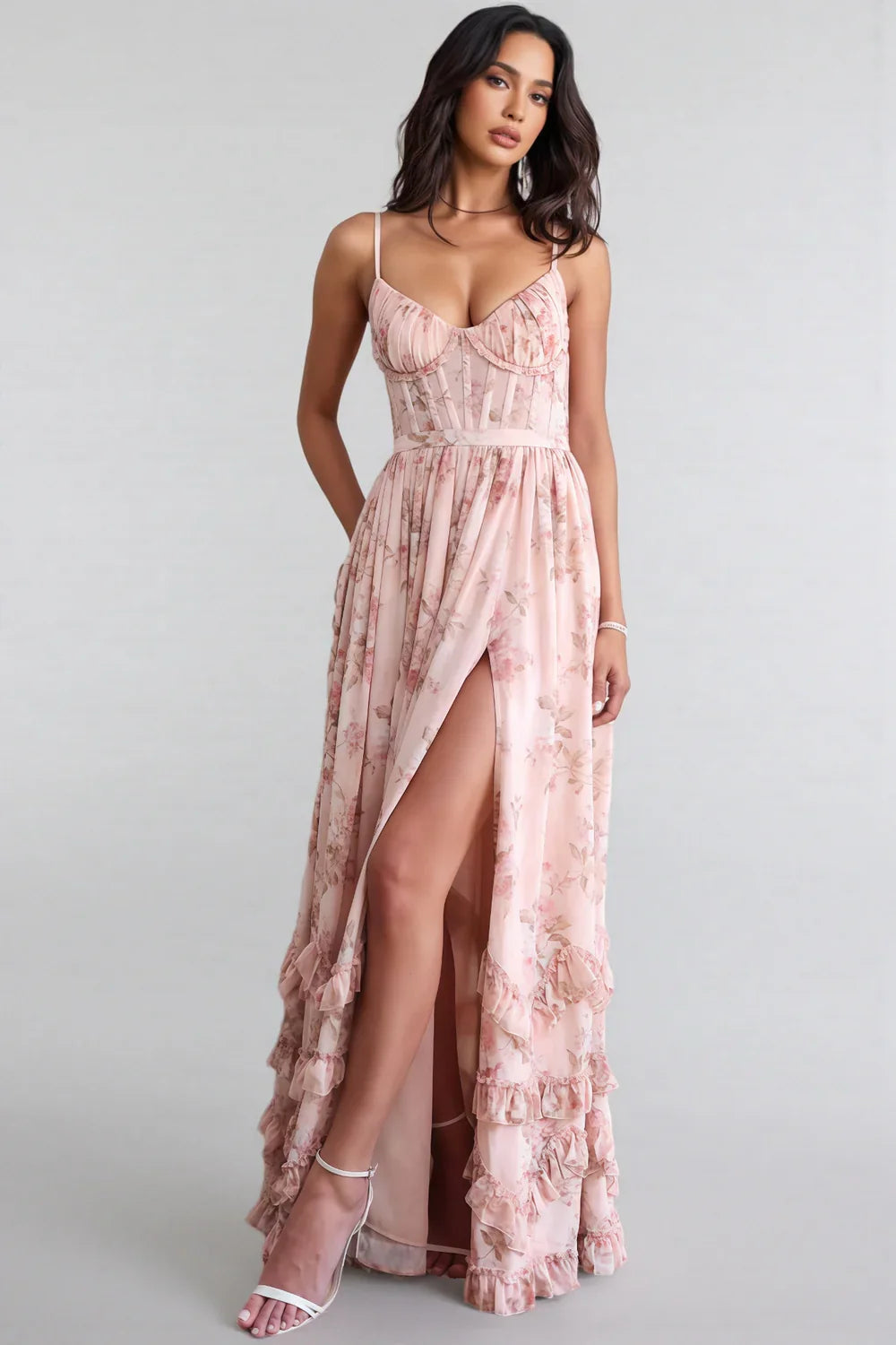 Claire | Luxury Flowing Summer Maxi Dress