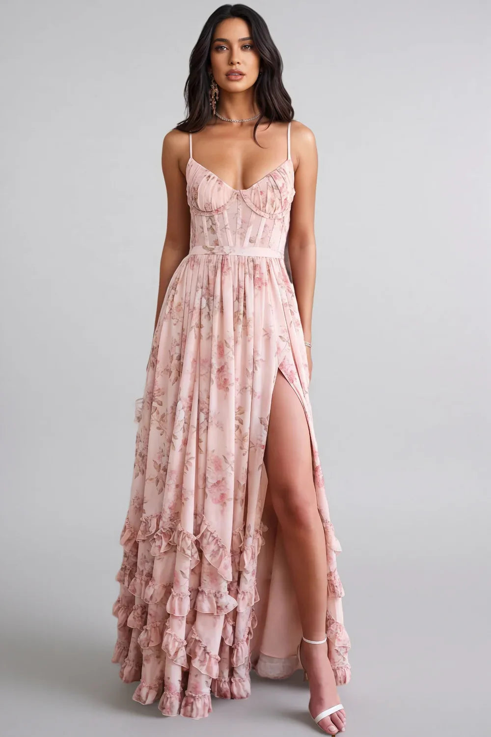 Claire | Luxury Flowing Summer Maxi Dress
