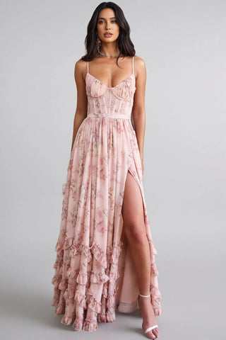 Claire | Luxury Flowing Summer Maxi Dress