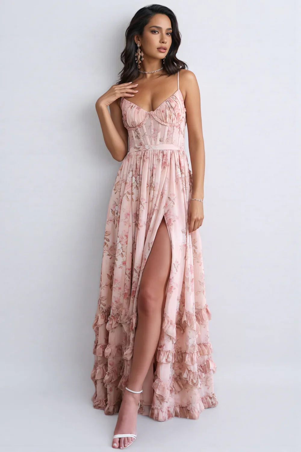 Claire | Luxury Flowing Summer Maxi Dress