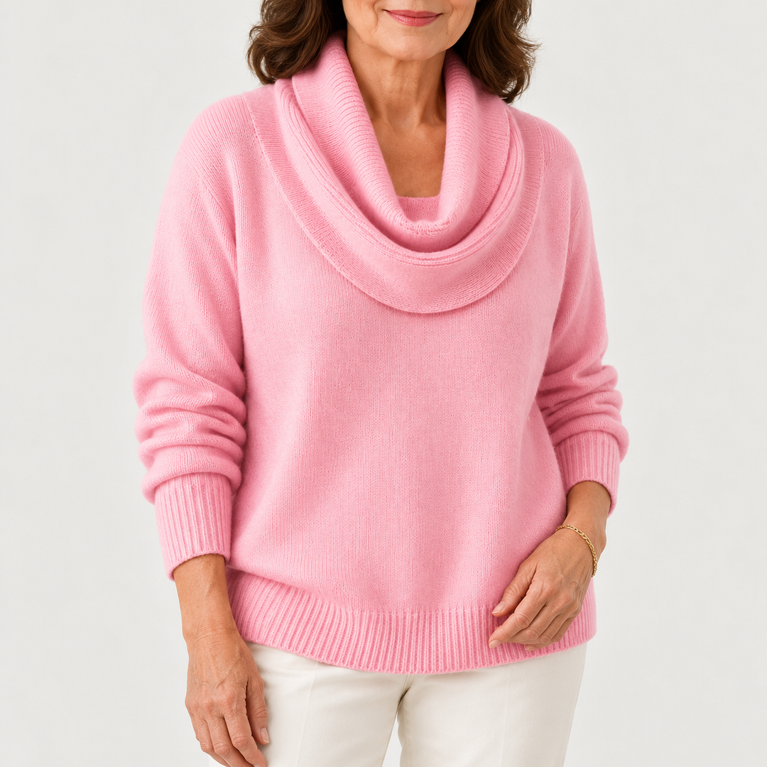 Carys | Soft Cowl Neck Jumper