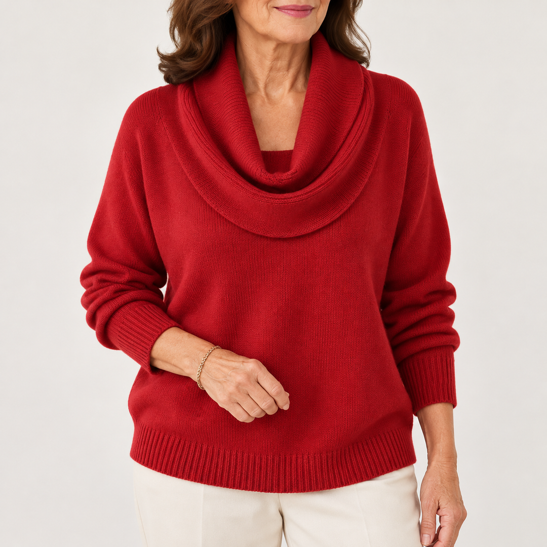 Carys | Soft Cowl Neck Jumper