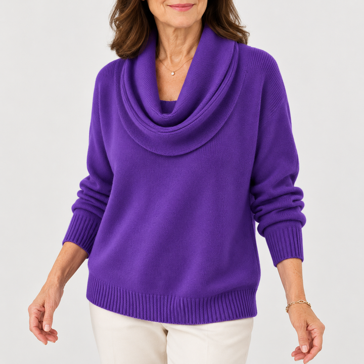 Carys | Soft Cowl Neck Jumper