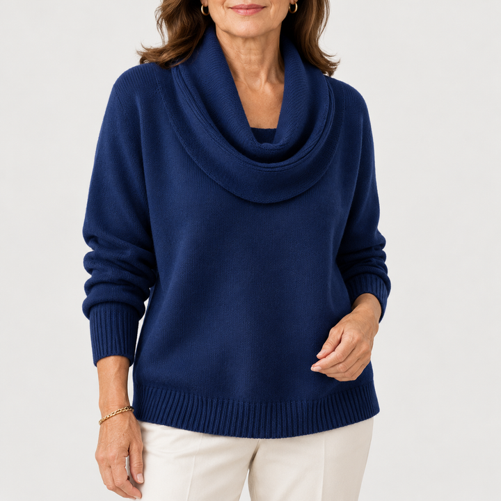 Carys | Soft Cowl Neck Jumper