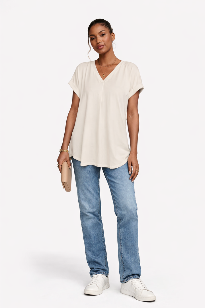 Ellie - Pleated Back Blouse