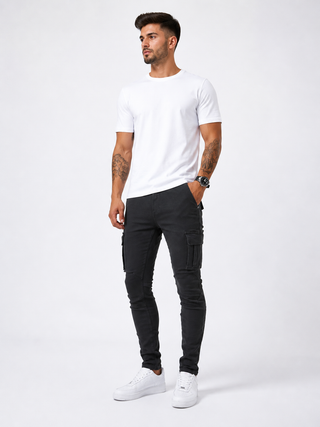 Dylan – Modern Slim Fit Cargo Jeans