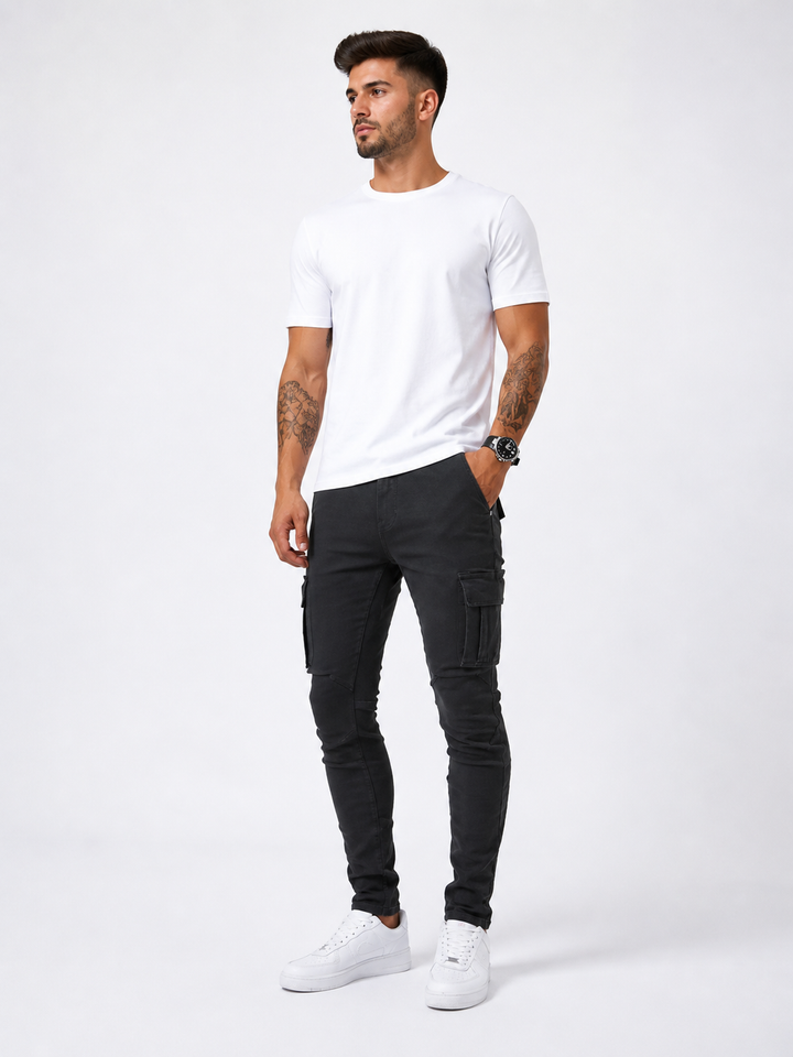 Dylan – Modern Slim Fit Cargo Jeans