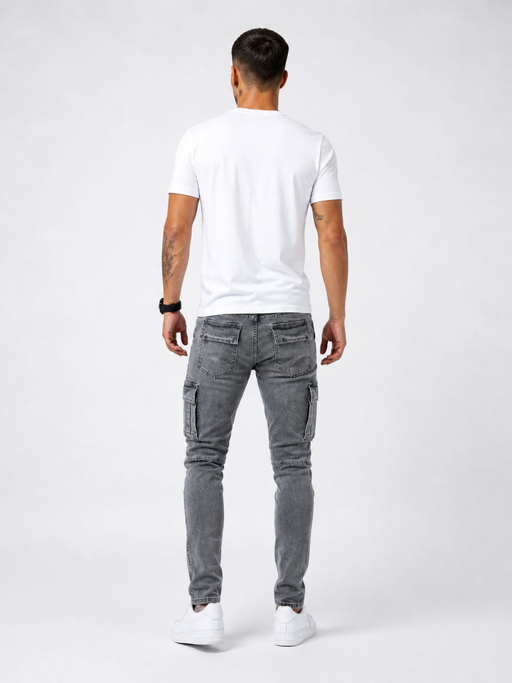 Dylan – Modern Slim Fit Cargo Jeans