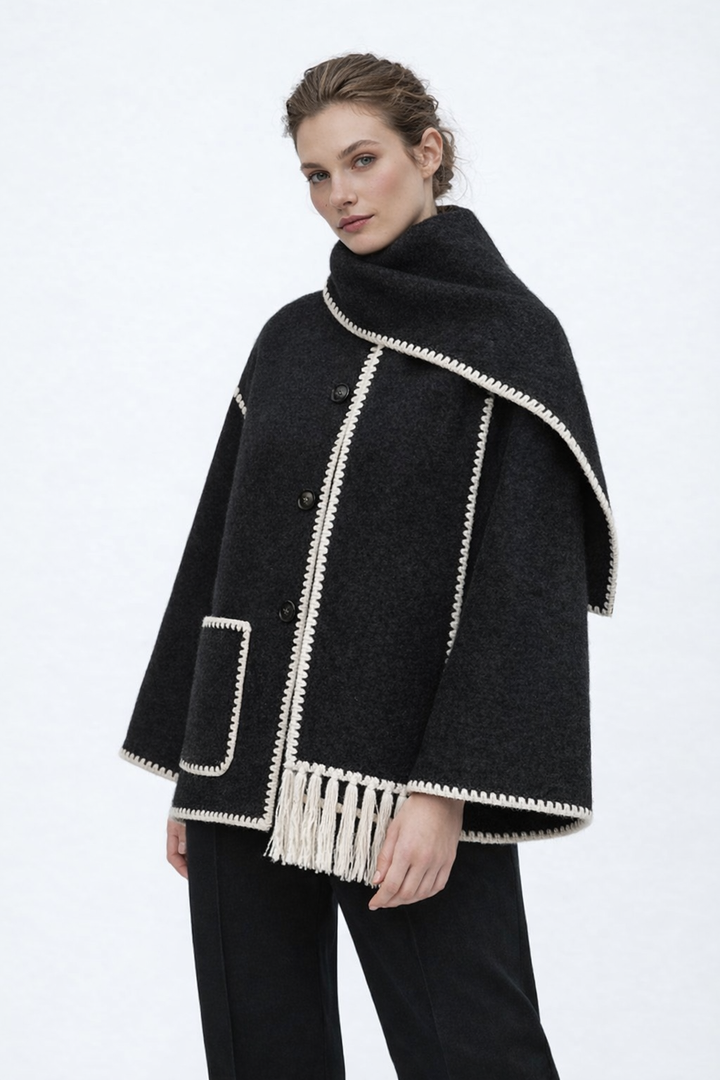 Lara - Pure Luxe Wool Cape