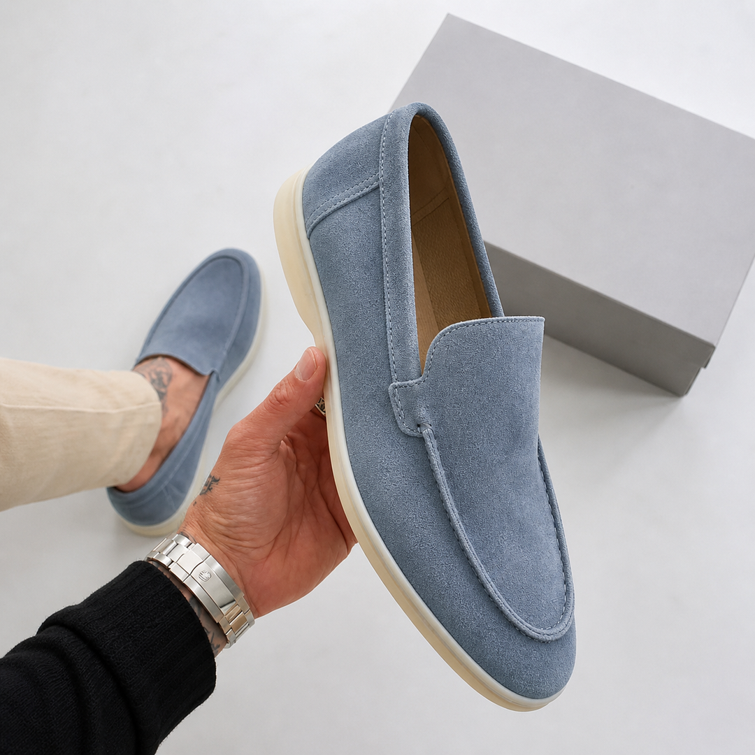 Milan – Suede Slip-On Loafers