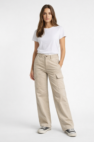 Valerie - Elite Utility Cargo Denim