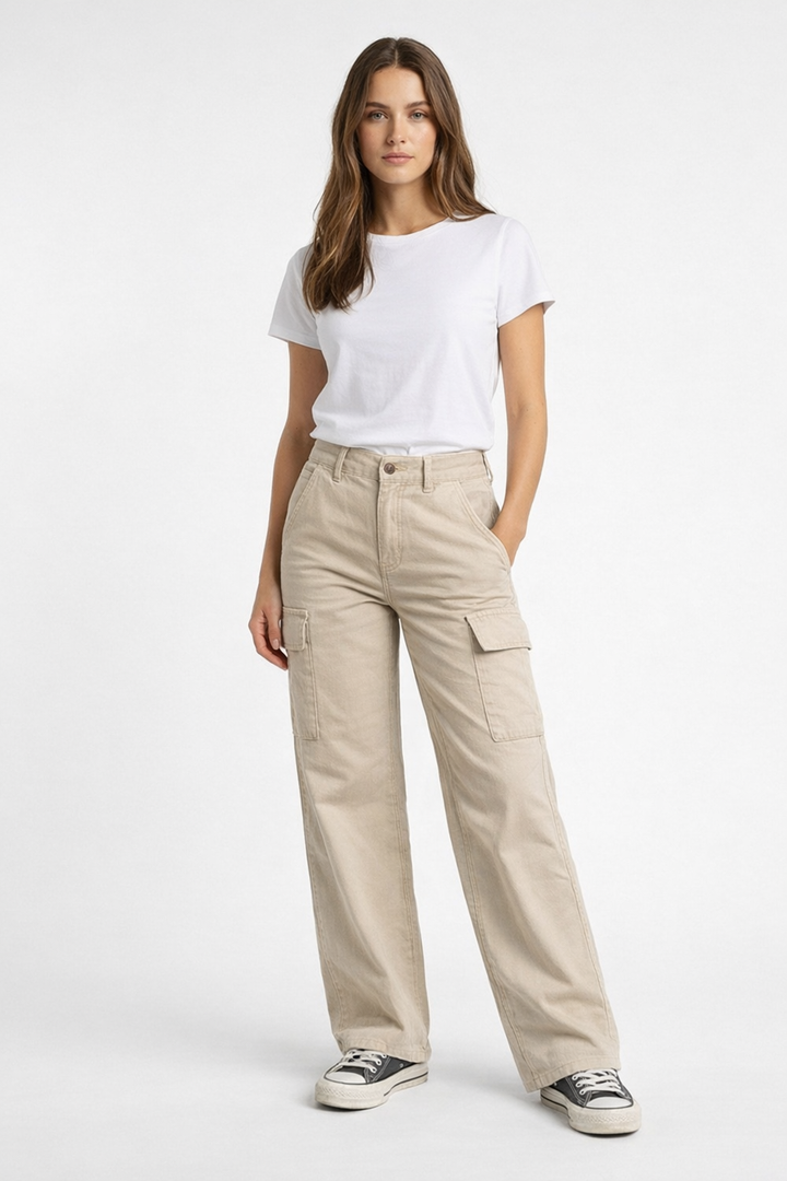 Valerie - Elite Utility Cargo Denim
