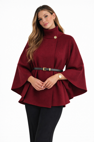 Jennefer - Silent Luxury Cape Jacket